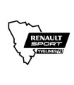 Stickers Renault Sport Yvelines 78 Droit