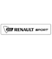 Paire de Cache plaque Renault Sport Yvelines Ancienne police