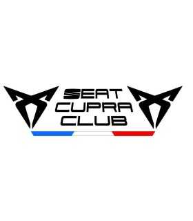 Stickers Groupe Seat Cupra Club Modèle CUPRA