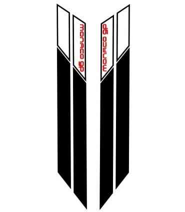 Stickers  BANDES STYLE TROPHY MEGANE 3RS VERSION MONACO GP