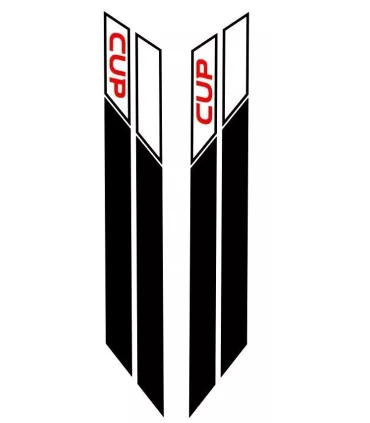 Stickers  BANDES STYLE TROPHY MEGANE 3RS VERSION CUP