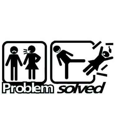 Stickers PROBLEM SOLVED 2