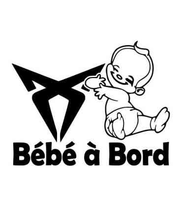 Stickers BÉBÉ A BORD CUPRA