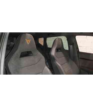 Paire de logo Cupra pour Sièges Avant