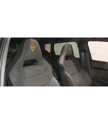 Paire de logo Cupra pour Sièges Avant