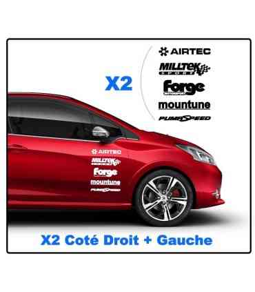 Kit 10 Stickers Marques