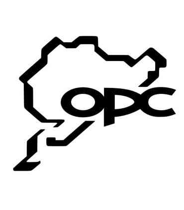 Stickers CIRCUIT NURBURGRING OPC  XXL Droit