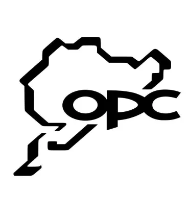 Stickers CIRCUIT NURBURGRING OPC  XXL Droit