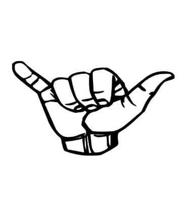 Stickers HAND LOOSE