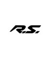 Stickers Logo RS