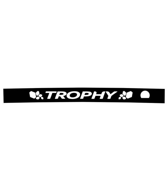 Stickers CACHE FEUX STOP TROPHY DAMIER CLIO 4rs