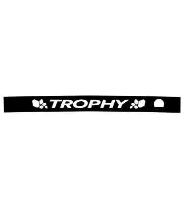 Stickers CACHE FEUX STOP TROPHY DAMIER CLIO 4rs