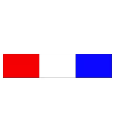 Stickers DRAPEAU FRANÇAIS 37cm X 8cm