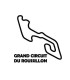 Stickers TRACÉ GRAND CIRCUIT DU ROUSSILLON