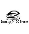 Stickers TEAM 207 RC FRANCE
