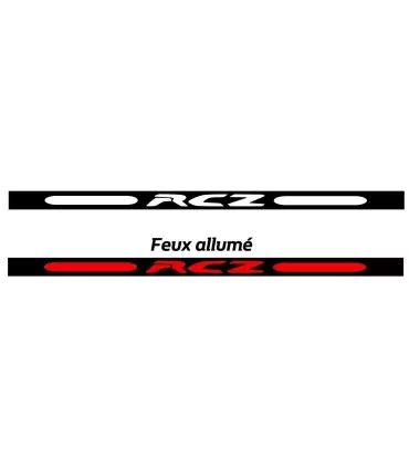 Stickers CACHE FEUX STOP PEUGEOT RCZ