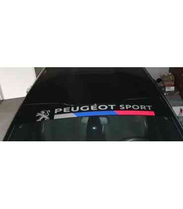 BANDEAU PARE SOLEIL PEUGEOT SPORT 3 Couleur (2)
