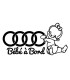 Stickers BÉBÉ A BORD AUDI FILLE