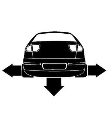 Stickers DOWN AND OUT SEAT LEON 1M