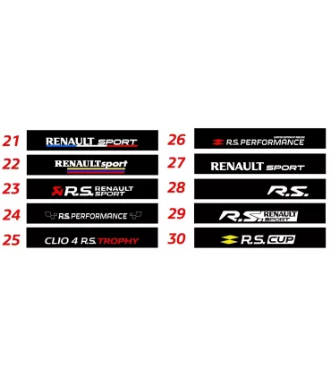 Pack complet  Clio 4 rs & Megane 3 / 4 rs