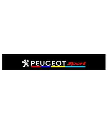 BANDEAU PARE SOLEIL PEUGEOT SPORT COULEUR PTS