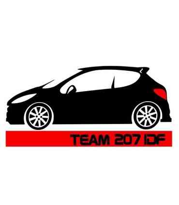 Stickers  TEAM 207 IDF