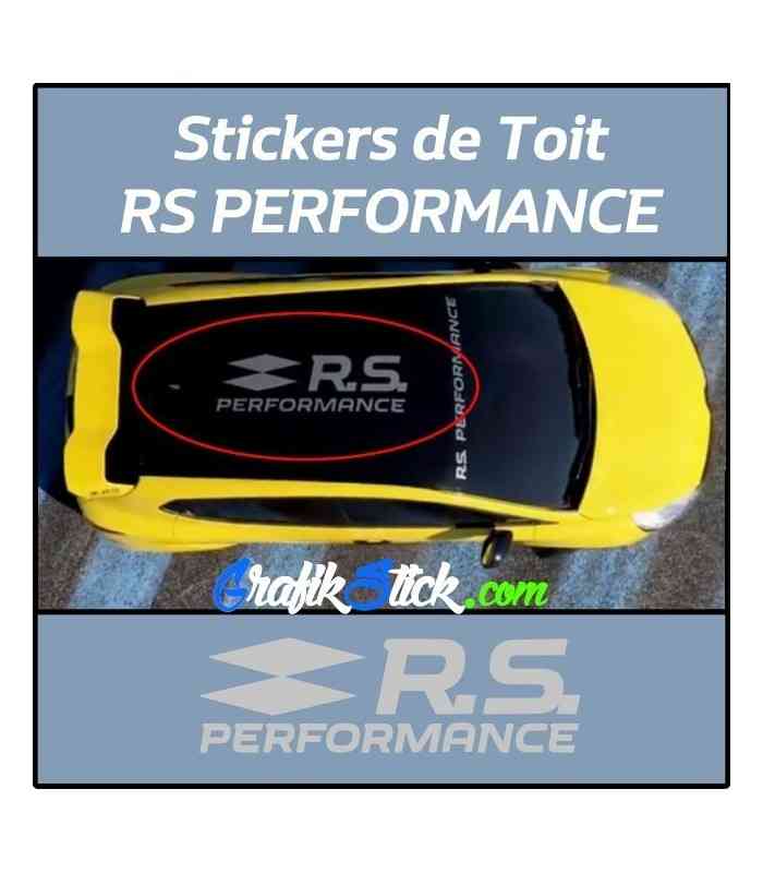 Stickers de toit Renault Sport Rs Performance