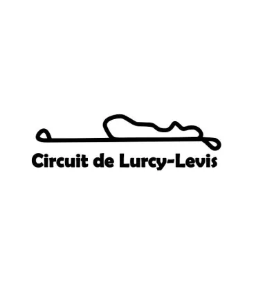 Stickers TRACÉ CIRCUIT DE LURCY LEVIS