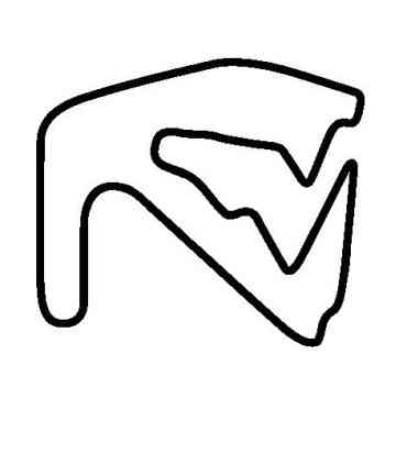 Stickers TRACÉ CIRCUIT BRESSE - FRONTENAUD