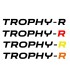 Stickers TROPHY-R pour lame AvantMEGANE 4RS