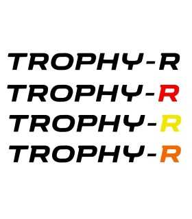 Stickers TROPHY-R pour lame AvantMEGANE 4RS