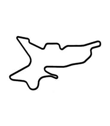 Stickers TRACÉ CIRCUIT CHARADE