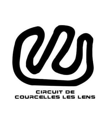 Stickers TRACÉ CIRCUIT COURCELLES LES LENS