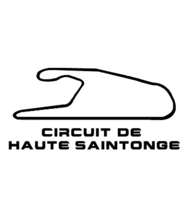 Stickers TRACÉ CIRCUIT DE HAUTE SAINTONGE 