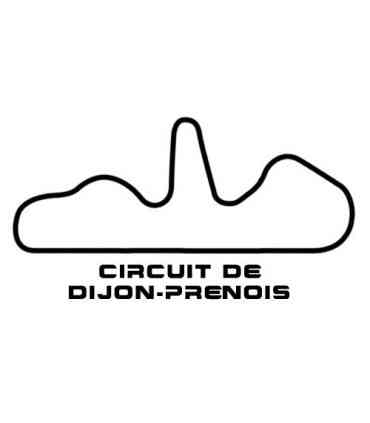 Stickers TRACÉ CIRCUIT DIJON PRENOIS