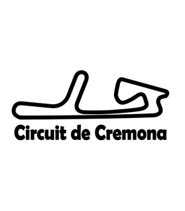 Stickers TRACÉ CIRCUIT CREMONA