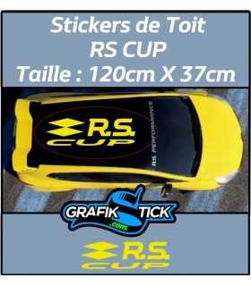 Stickers de toit Renault Sport RS CUP