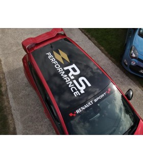 Stickers de toit Renault Sport Rs Performance
