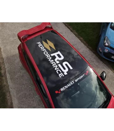 Stickers de toit Renault Sport Rs Performance
