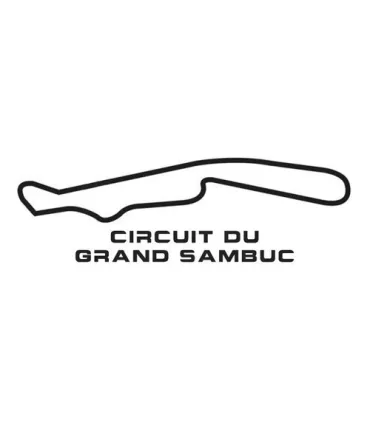 Stickers TRACÉ CIRCUIT DU GRAND SAMBUC