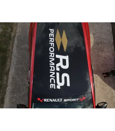 Stickers de toit Renault Sport Rs Performance