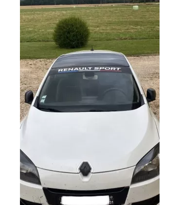 BANDEAU PARE SOLEIL RENAULT SPORT NEWS TRI COLOR