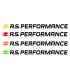 Stickers RS Performance Damiers