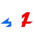 Stickers Alpine Tri color