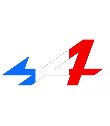 Stickers Alpine Tri color