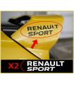 Stickers Renault sport  Aileron Clio 4rs