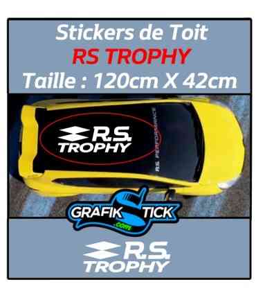 Stickers de toit Renault Sport RS TROPHY
