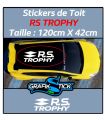 Stickers de toit Renault Sport RS TROPHY