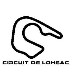 Stickers TRACÉ CIRCUIT DE LOHEAC