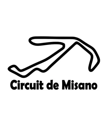 Stickers TRACÉ CIRCUIT MISANO